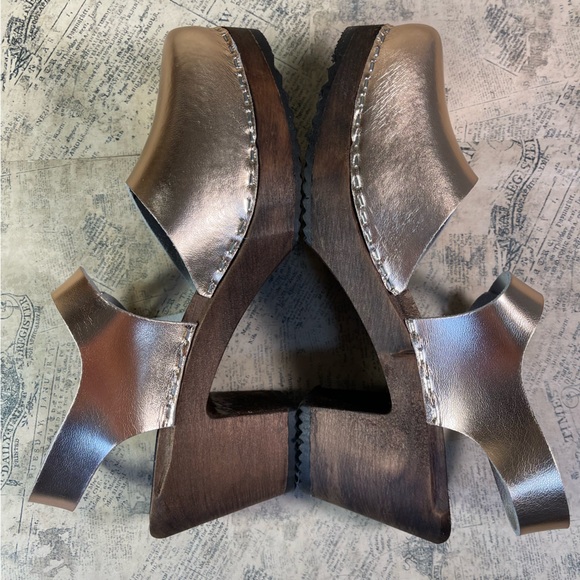 Lotta From Stockholm Swedish Clogs Highwood Mary Jane Style - Picture 5 of 12